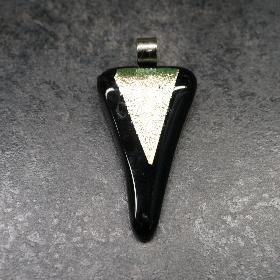 Fekete-ezst hromszg medl